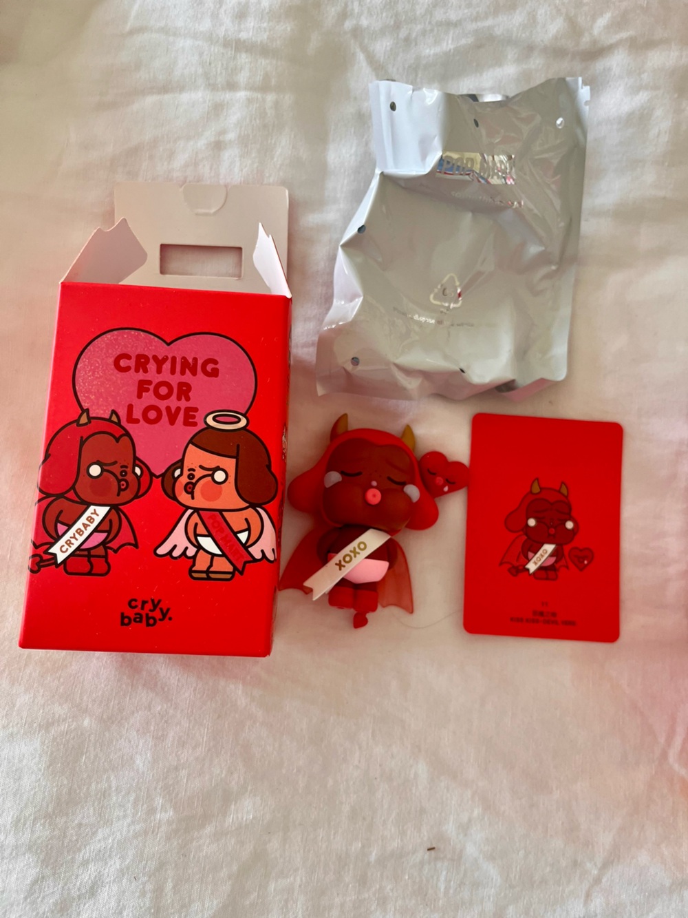 Crybaby Red Devil Collectible Figure - Crybaby